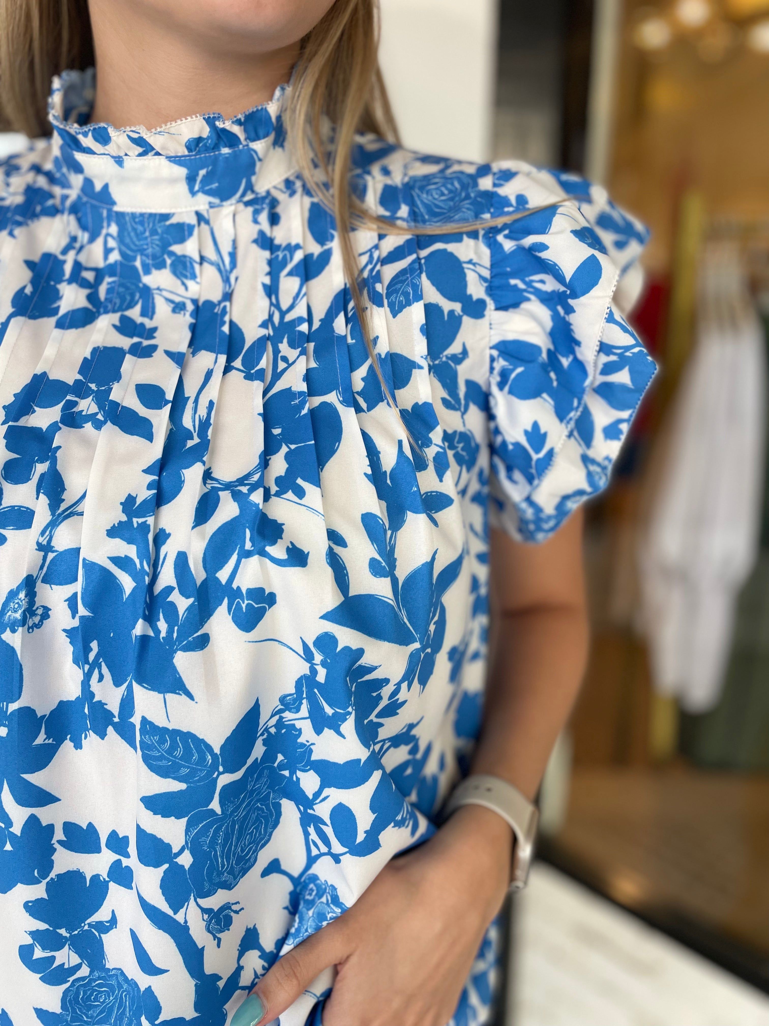 Flutter Floral Top sold by Belletique product image thumbnail 3