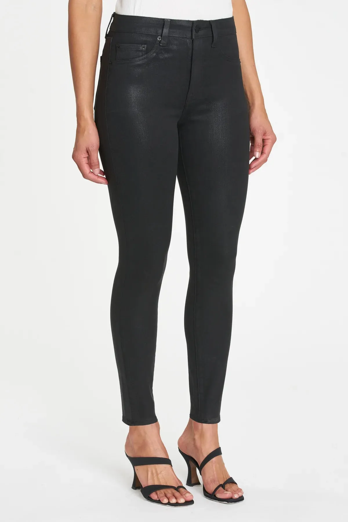 Aline High Rise Skinny | Coated Night Sky sold by Belletique product image thumbnail 2