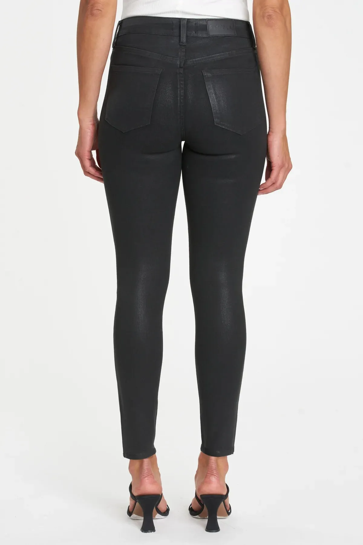 Aline High Rise Skinny | Coated Night Sky sold by Belletique product image thumbnail 3
