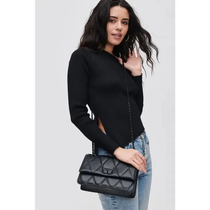Yelena Crossbody | Black sold by Belletique