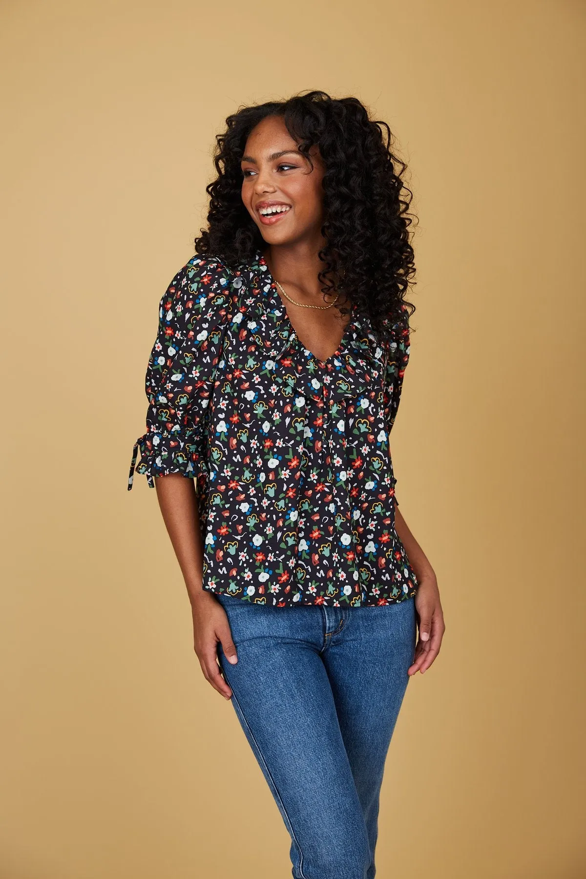 Camille Top | Boho Blooms sold by Belletique