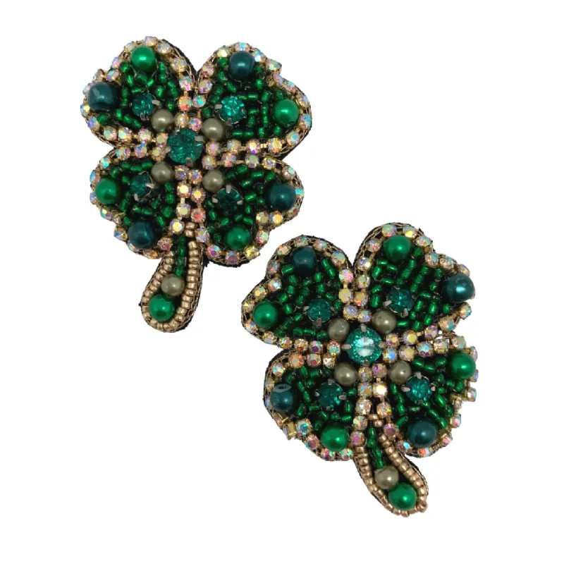 Shamrock Earrings sold by Belletique