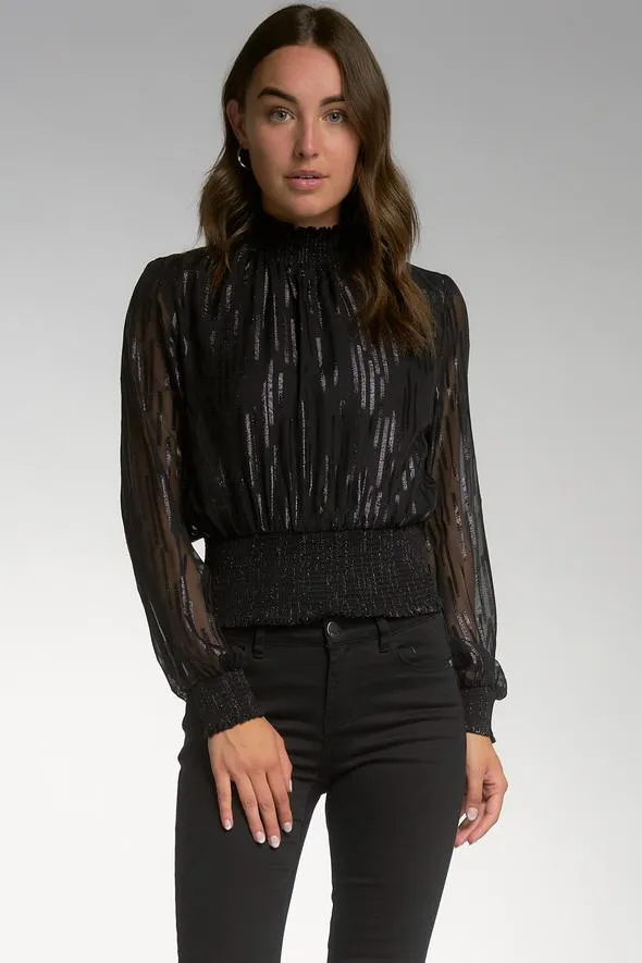 Tami Blouse | Black sold by Belletique