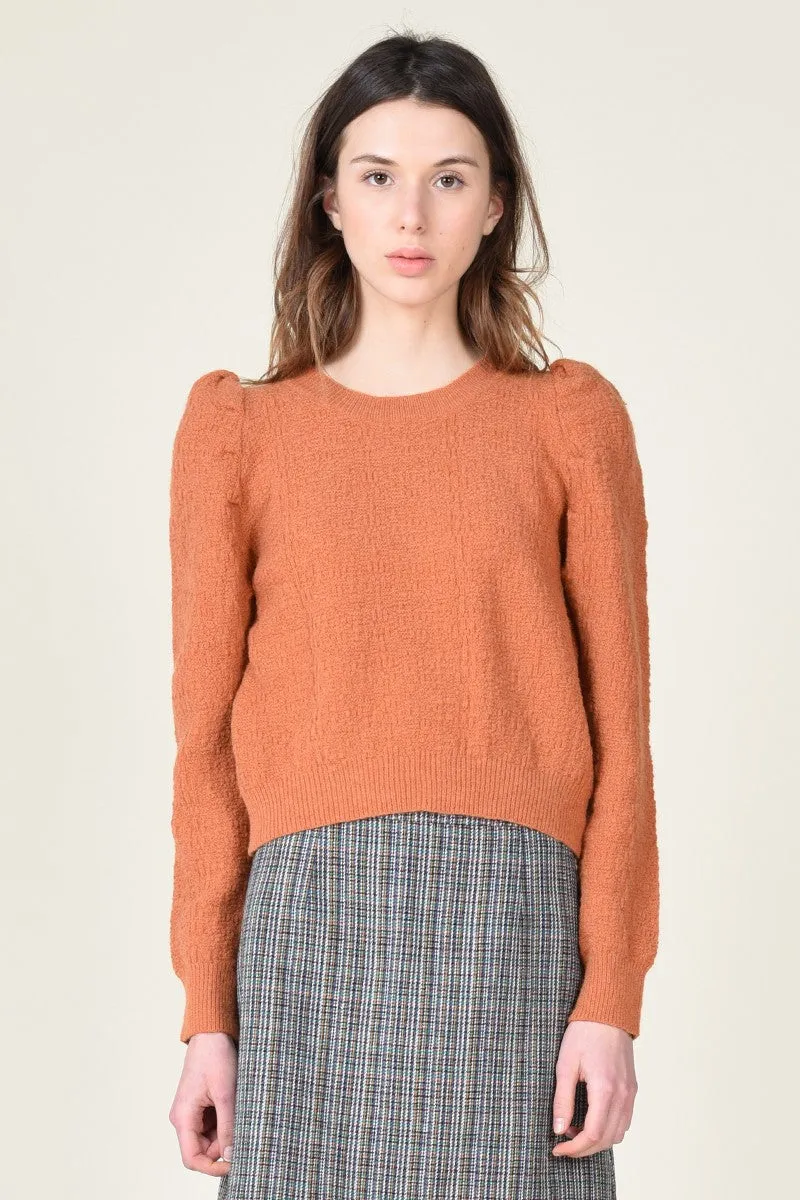 Puff Sleeve Sweater sold by Belletique
