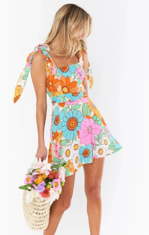 Claire Mini Dress | Flower Market sold by Belletique