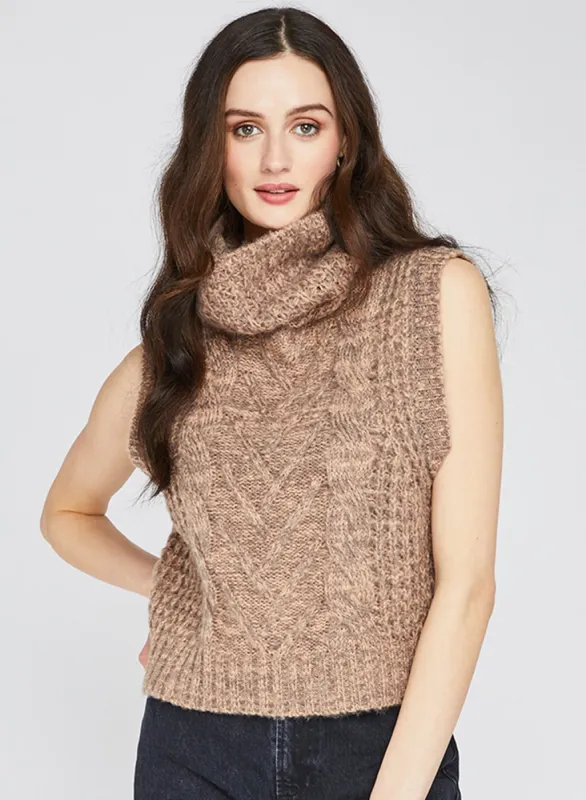 Clementine Sleeveless Sweater sold by Belletique