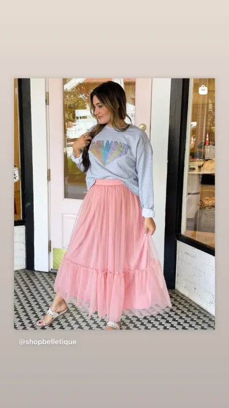 Tulle Skirt | Rose sold by Belletique
