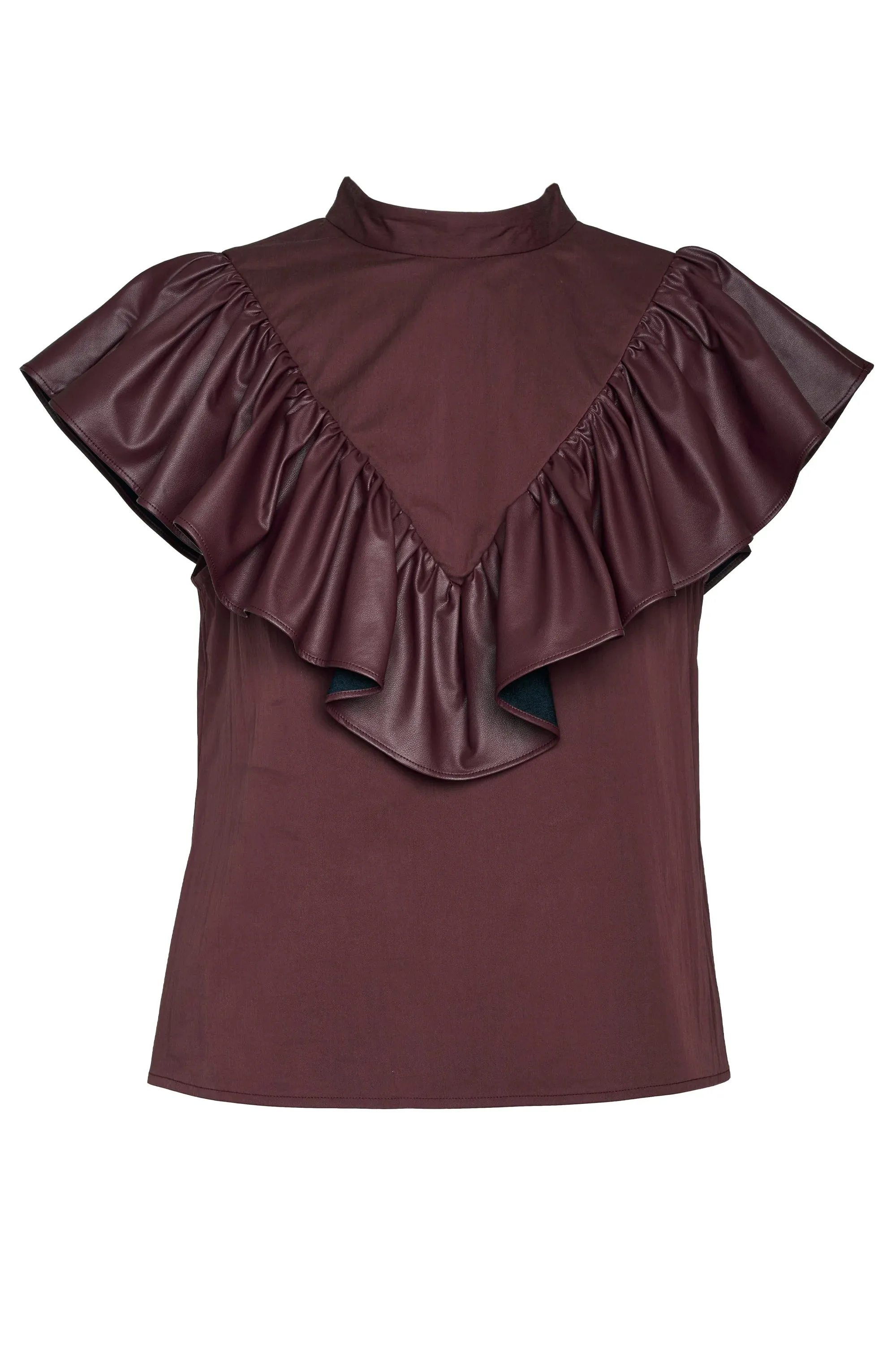 Minnie Tank | Wine sold by Belletique product image thumbnail 2