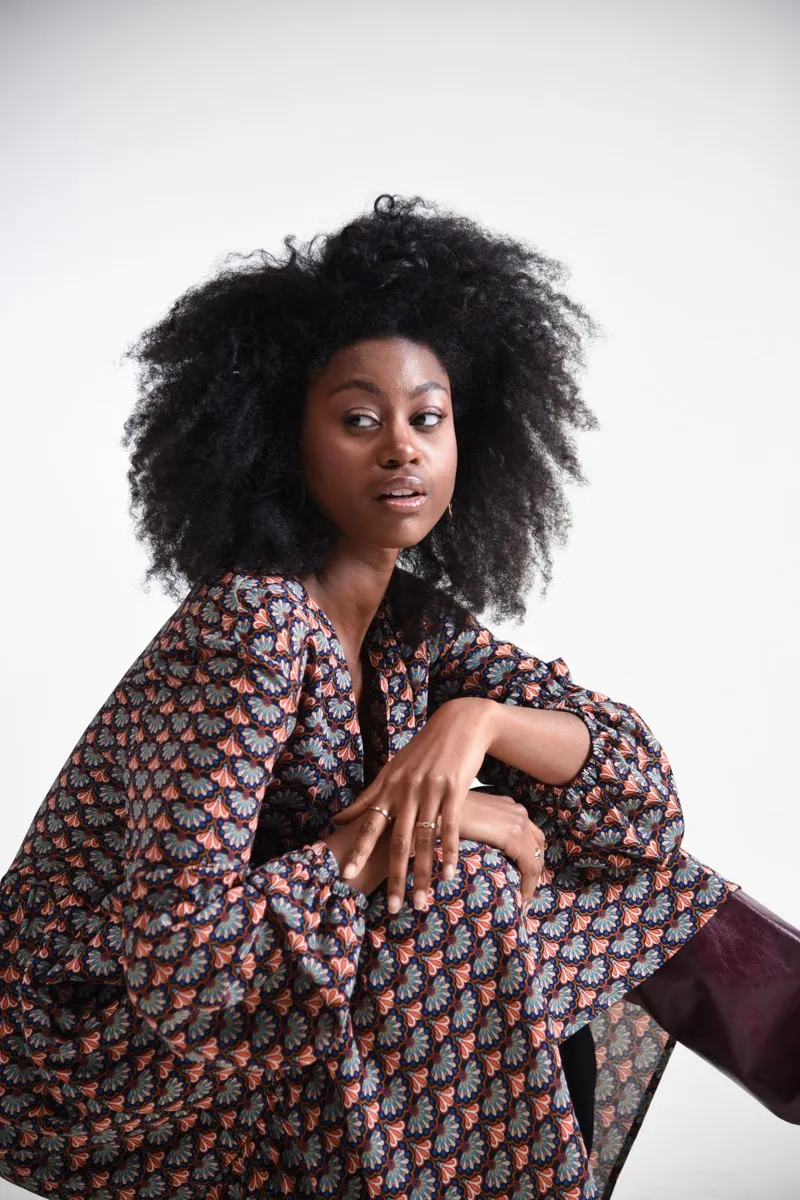 Georgia Midi Dress | Navy sold by Belletique product image thumbnail 2