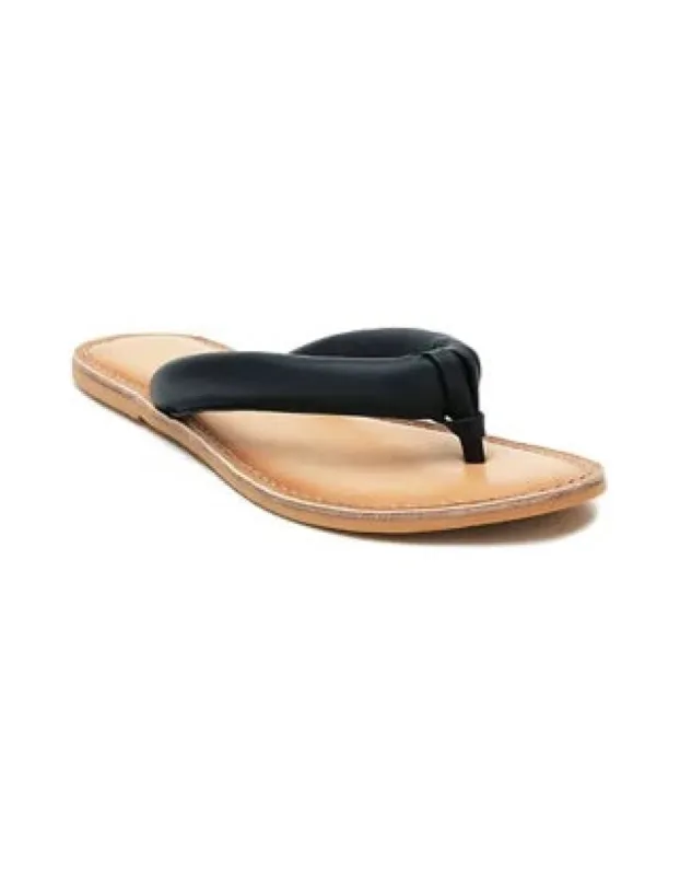Unwind Sandal | Black sold by Belletique
