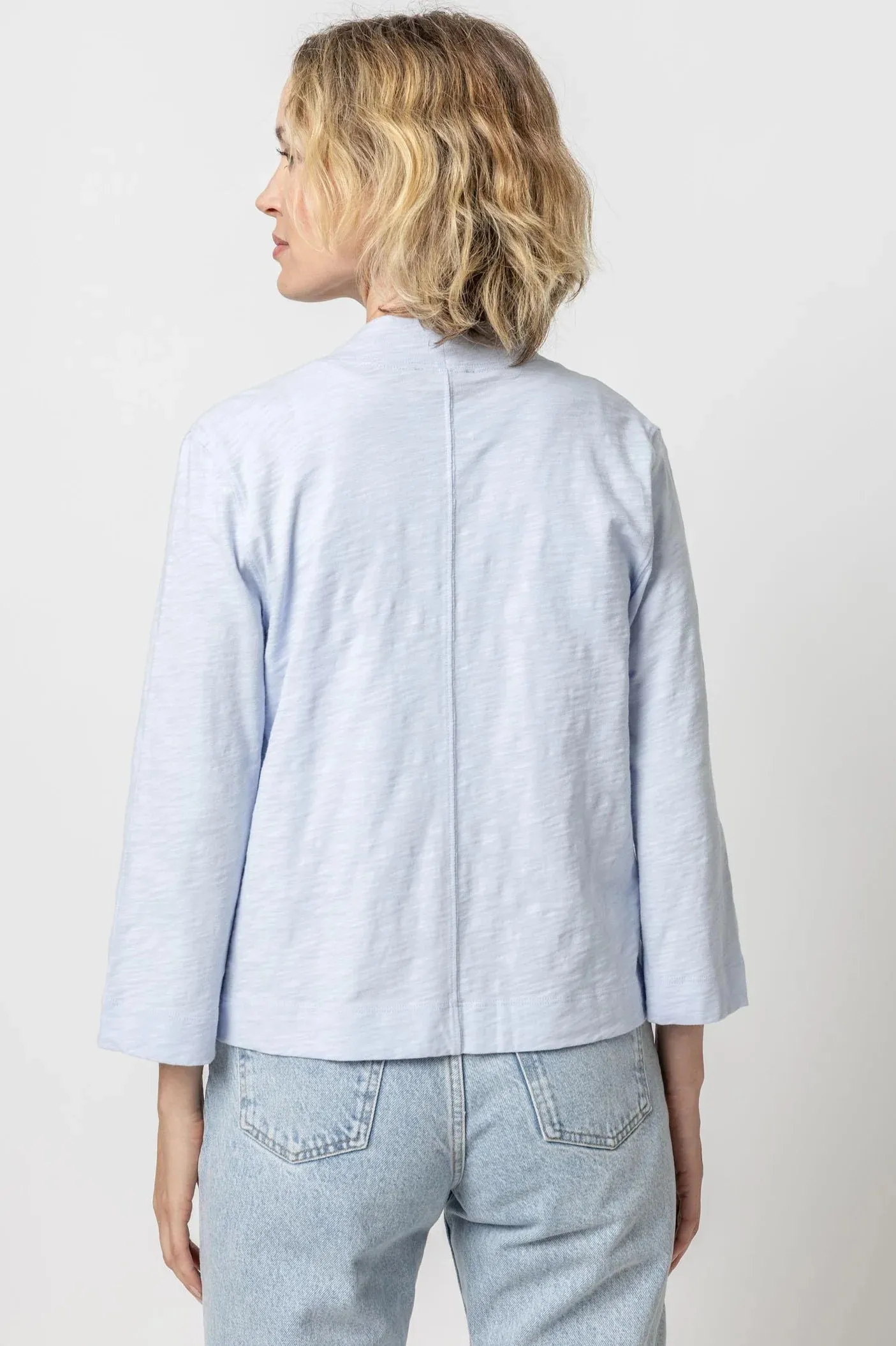 Open Cardigan | Hyacinth sold by Belletique product image thumbnail 2