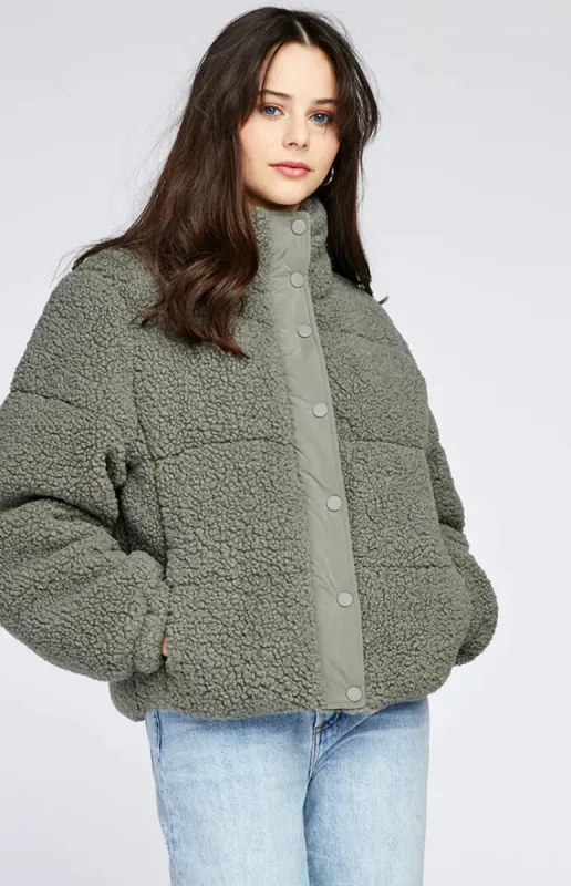 Ellis Jacket | Gunmetal sold by Belletique