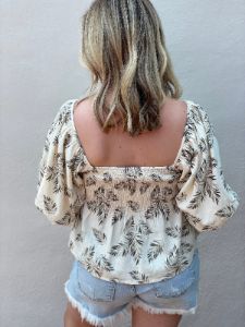 Palms Top sold by Belletique