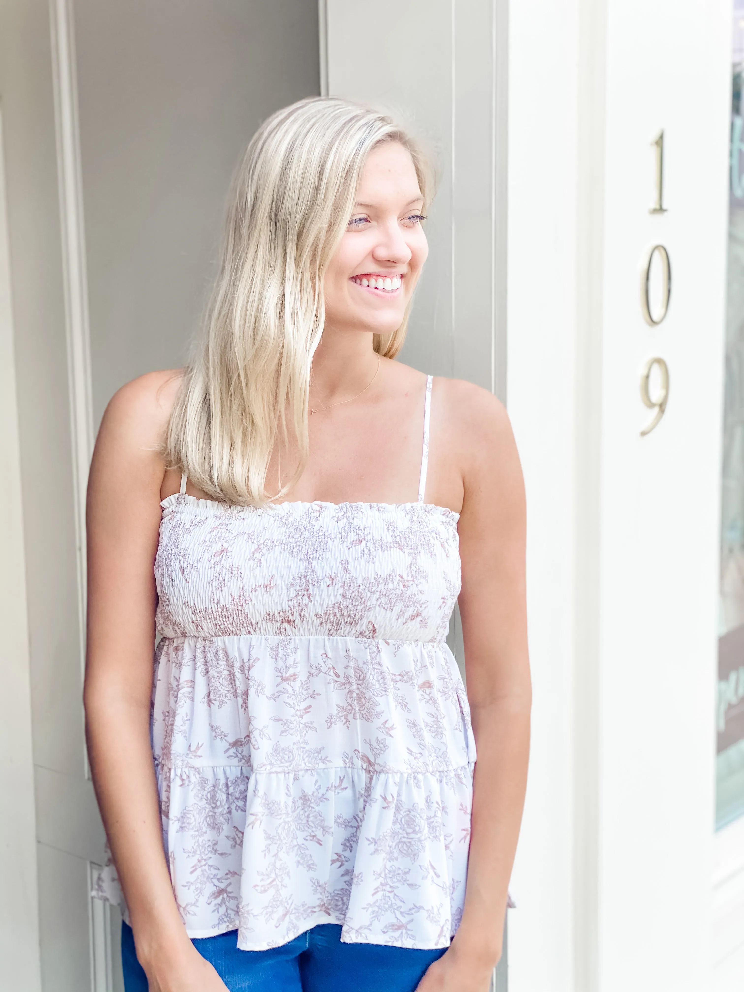 Toile Cami Top sold by Belletique