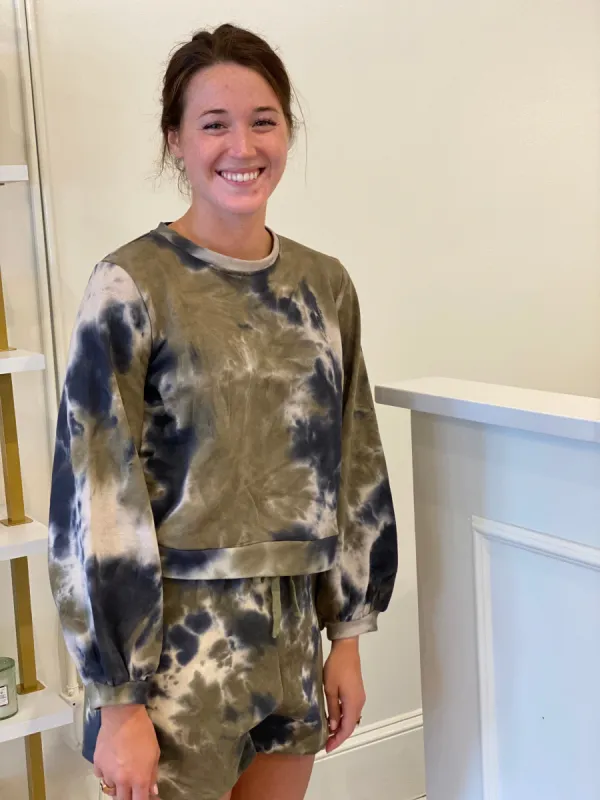 Lounge Top | Tie Dye sold by Belletique