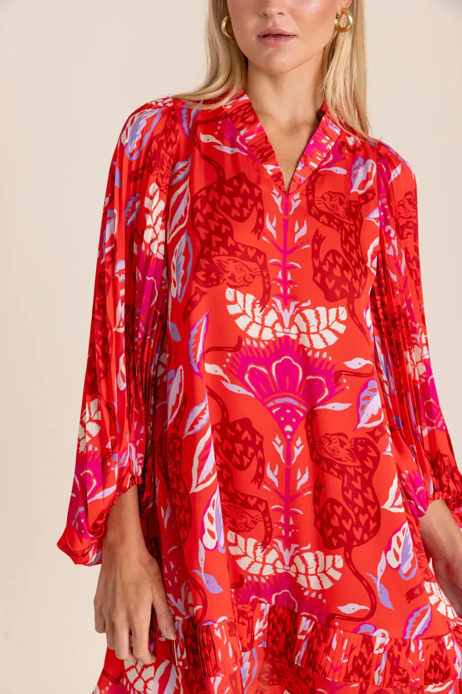 Liza Dress | Leopard Love sold by Belletique product image thumbnail 2