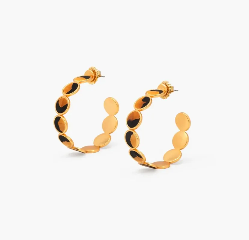Coleen Hoop Earrings sold by Belletique