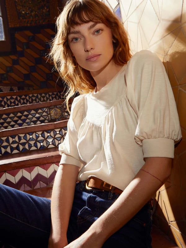 Journey Tee | Parchment sold by Belletique product image thumbnail 4