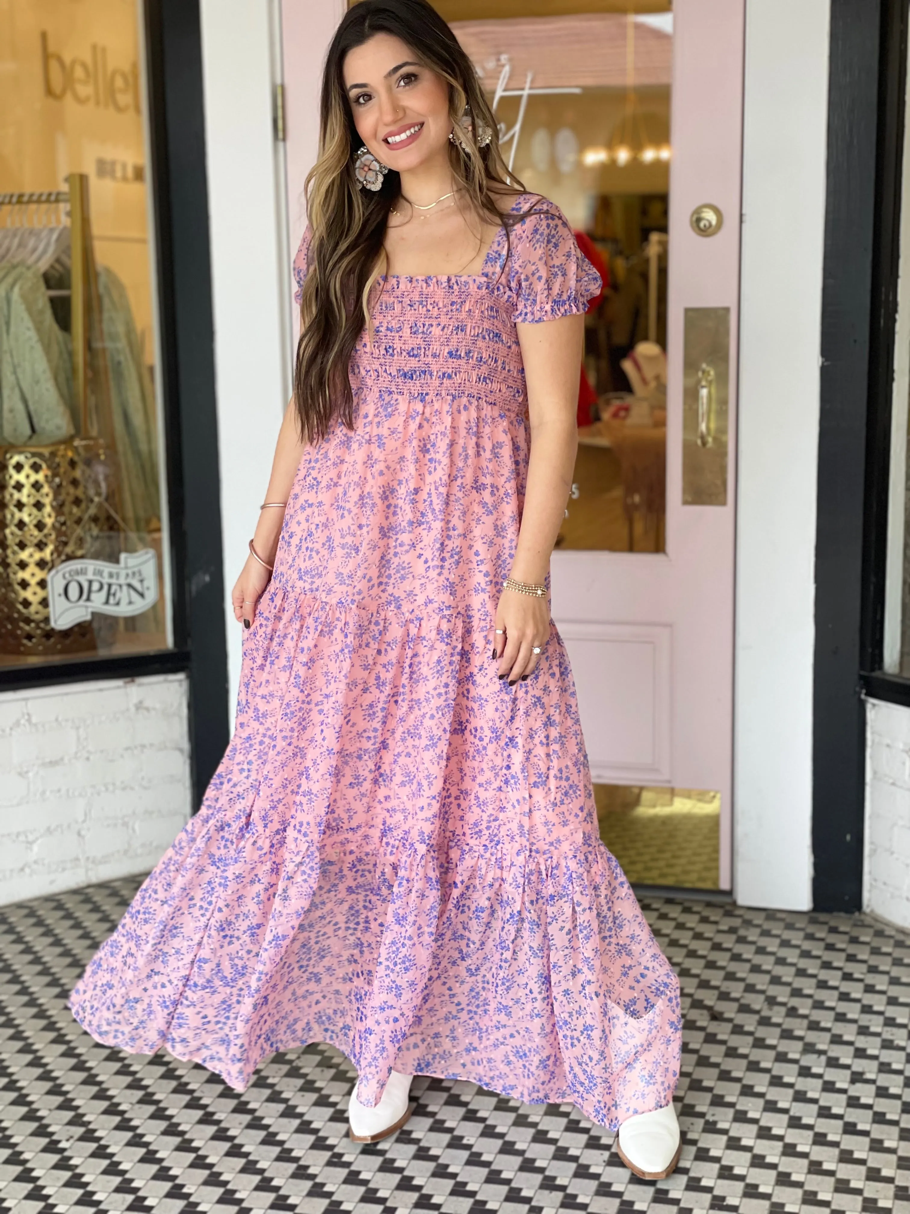 Hattie Maxi Dress sold by Belletique