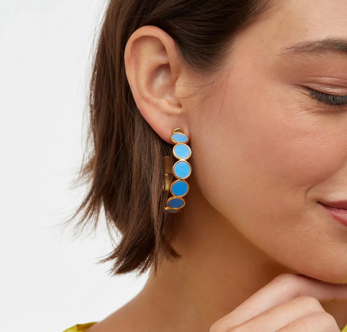 Nogales Hoop Earrings sold by Belletique product image thumbnail 2