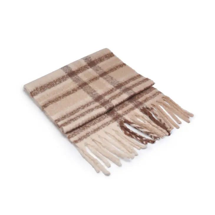 Saybrook Plaid Scarf sold by Belletique product image thumbnail 3