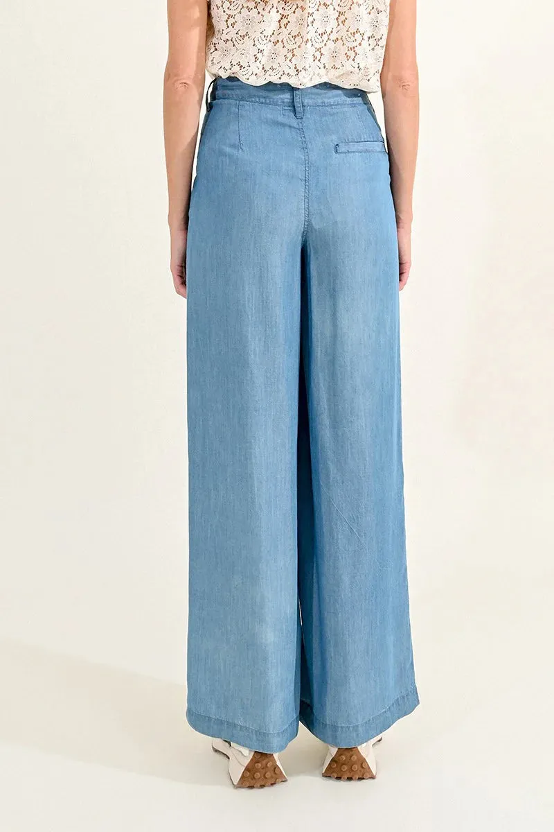 Charleston Pants | Blue sold by Belletique product image thumbnail 2