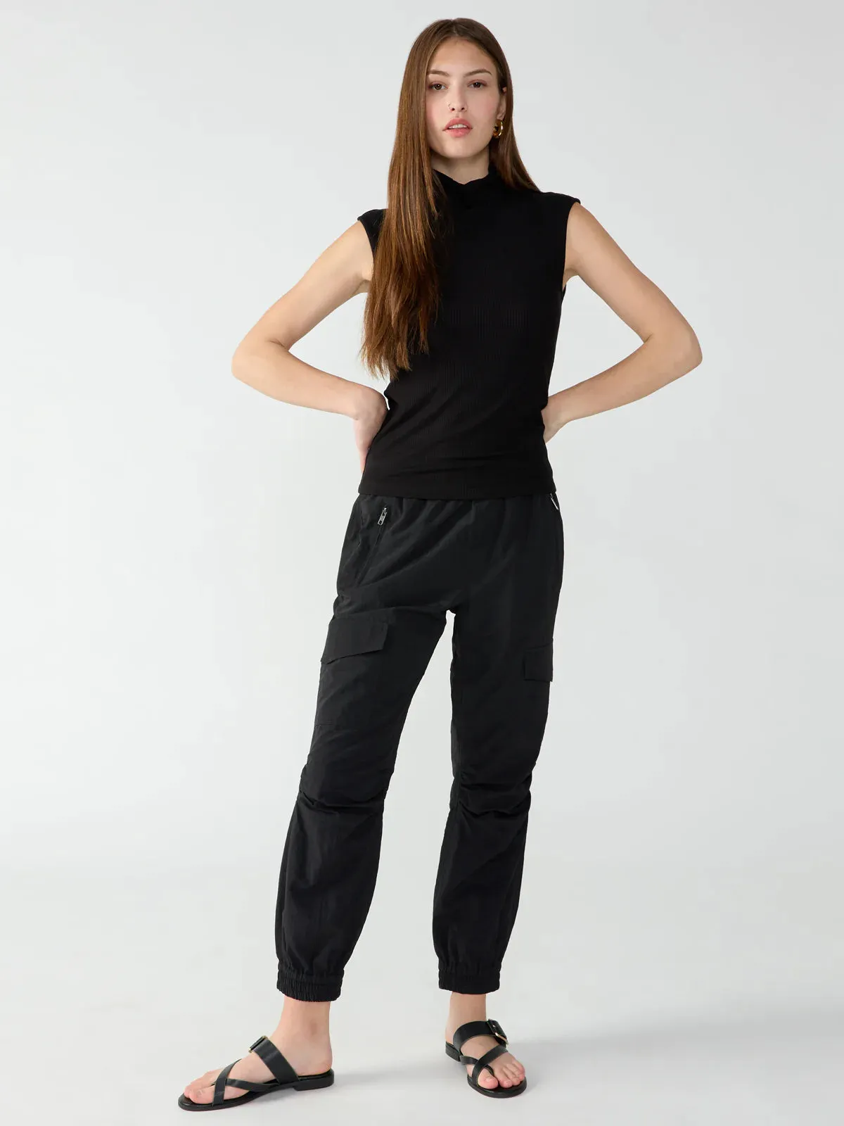 Essential Mock Neck 2.0 | Black sold by Belletique product image thumbnail 2