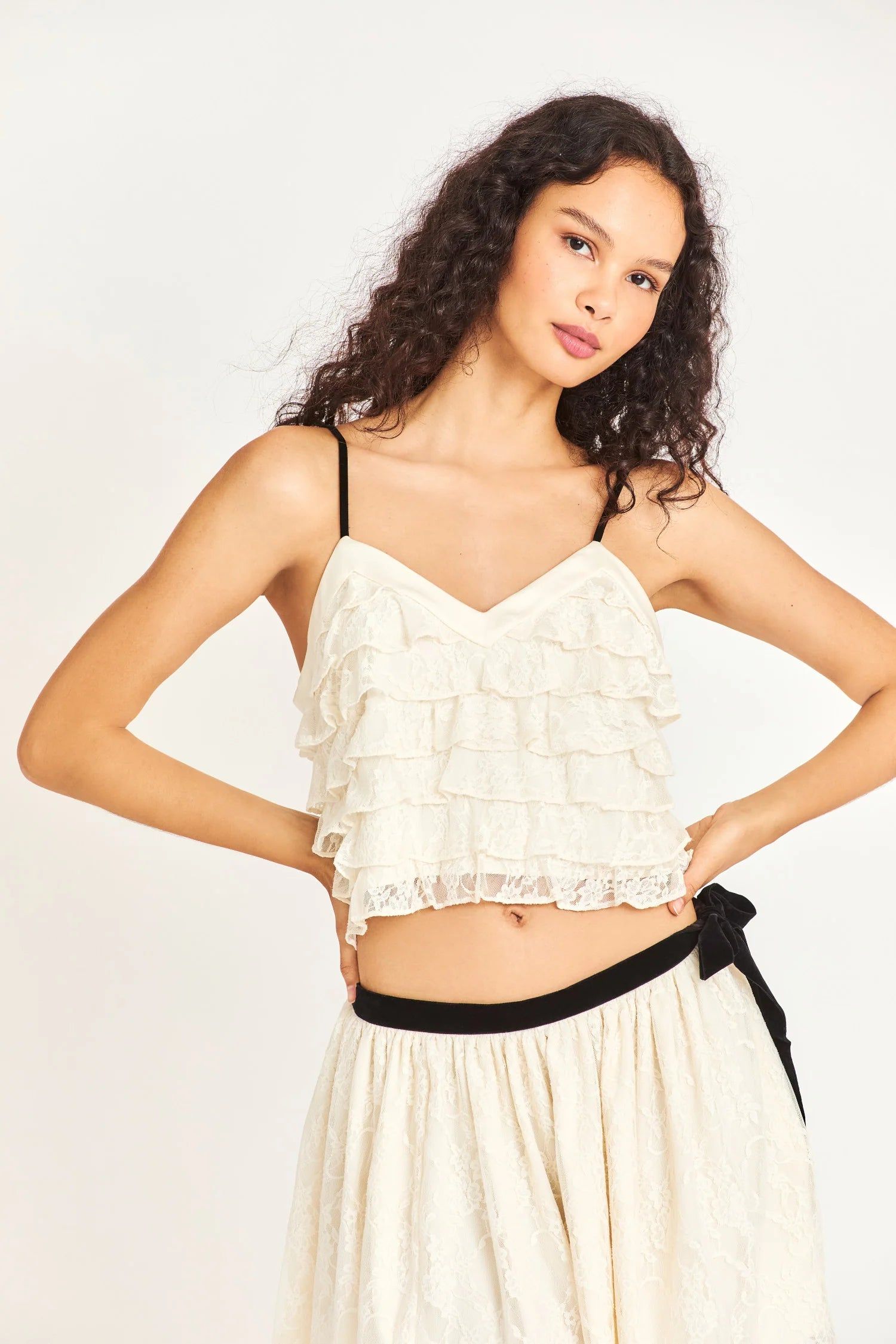 Malt Crop Top | Sea Salt sold by Belletique product image thumbnail 2