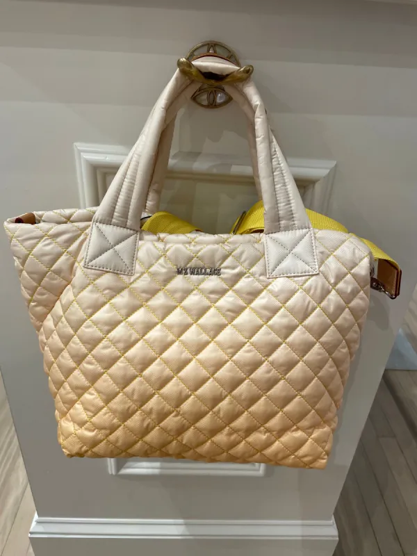 Metro Tote Deluxe | Sunflower Ombre sold by Belletique