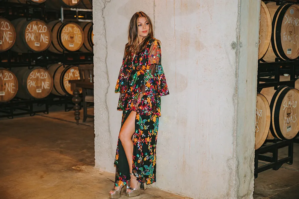 Colette Maxi Dress | Dusk sold by Belletique product image thumbnail 4