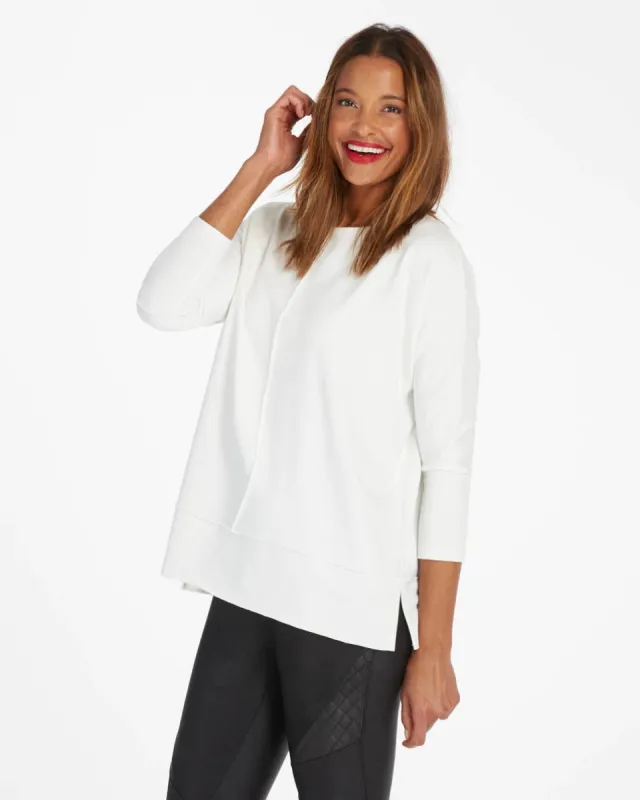 Perfect Length Top | White sold by Belletique