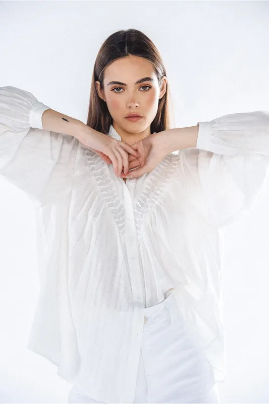 Victoria Top | White sold by Belletique