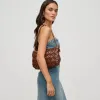 Regina Clutch | Chocolate sold by Belletique