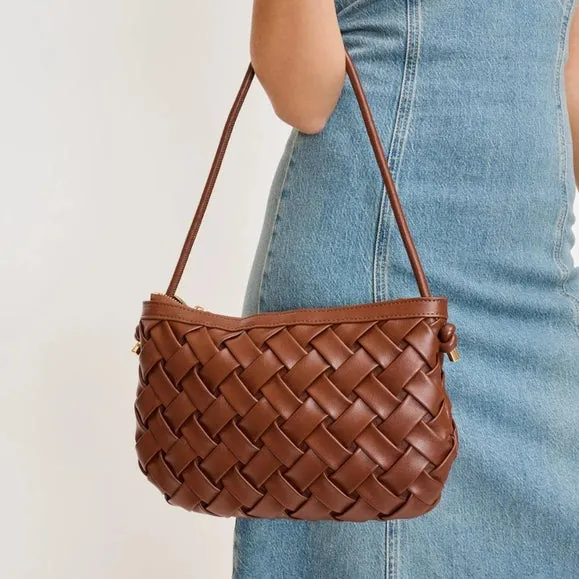 Regina Clutch | Chocolate sold by Belletique product image thumbnail 2