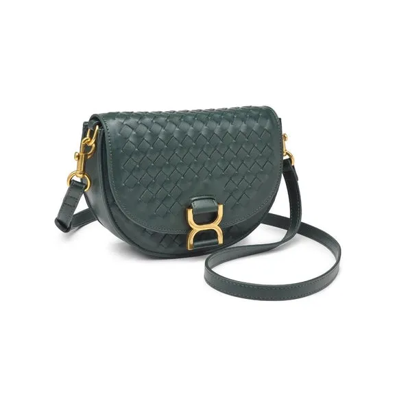 Alise Woven Crossbody | Forest sold by Belletique product image thumbnail 2