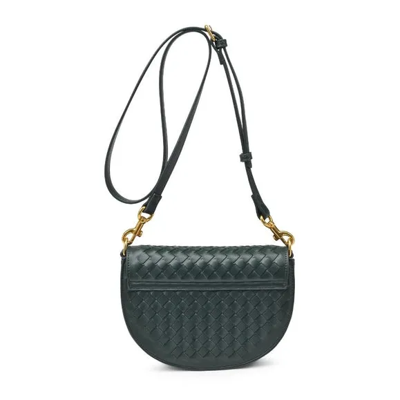 Alise Woven Crossbody | Forest sold by Belletique product image thumbnail 3