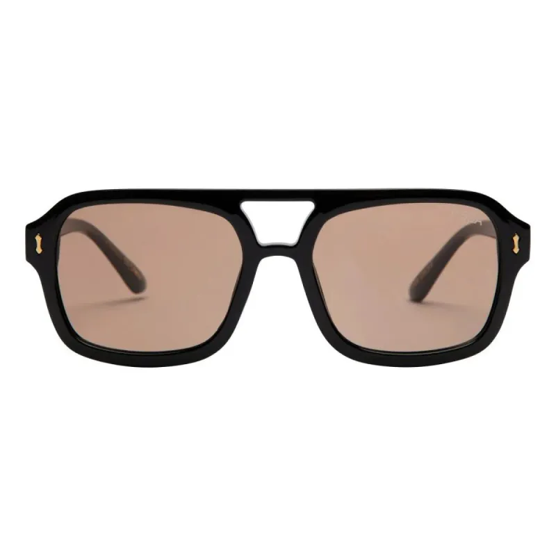 Royal Sunglasses | Black/Brown Polarized sold by Belletique