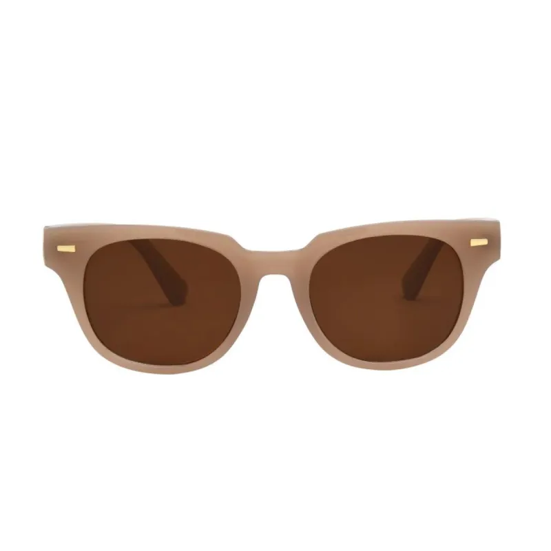 Lido Sunglasses | Oatmeal/Taupe sold by Belletique
