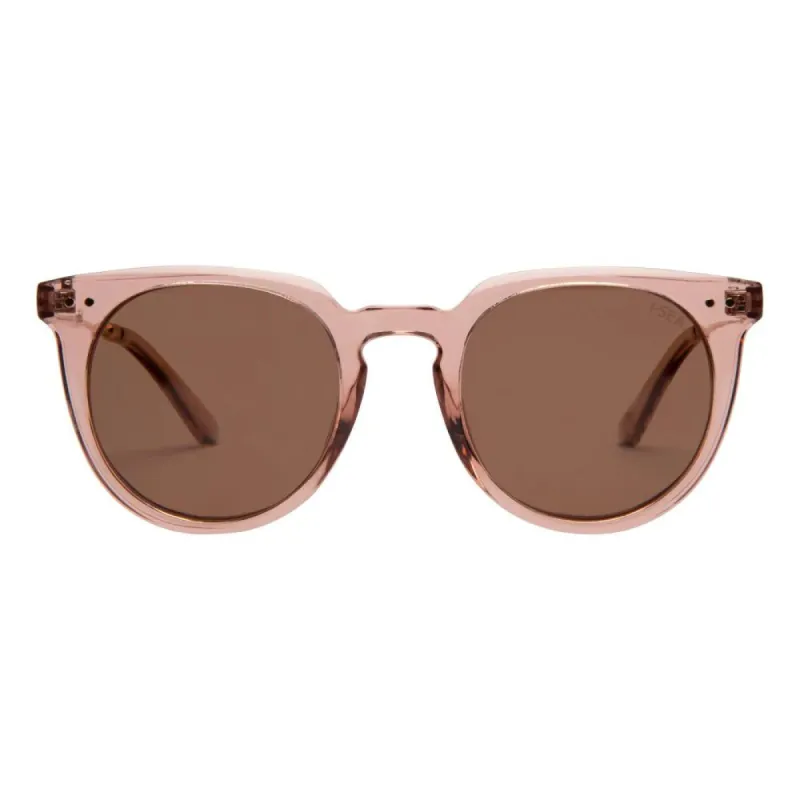 Ella Sunglasses | Watermelon/Brown Polarized sold by Belletique