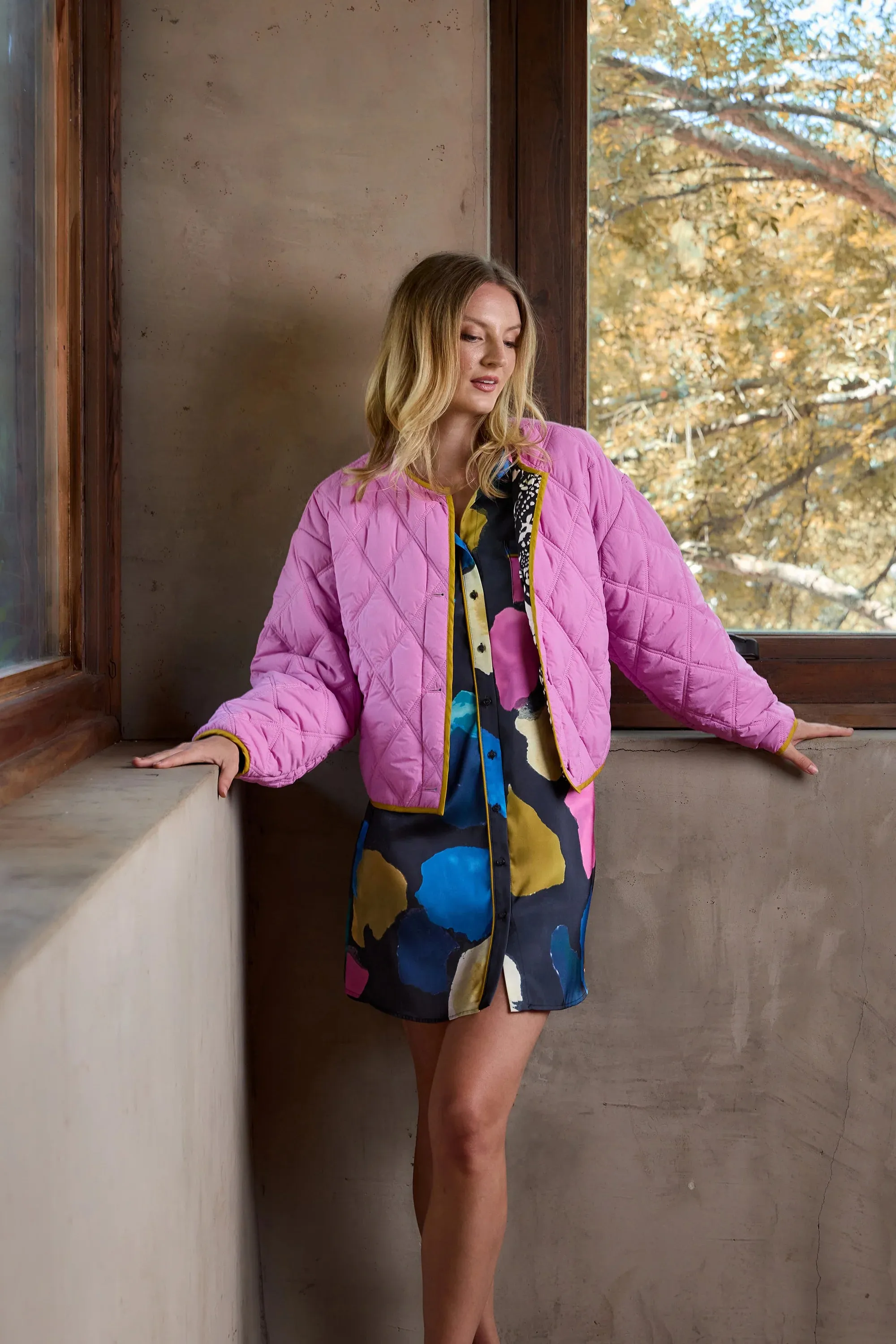 Felix Jacket | BW Leopard sold by Belletique product image thumbnail 2