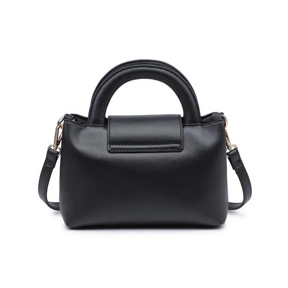 Lucianna Studded Top Handle Crossbody | Black sold by Belletique product image thumbnail 5