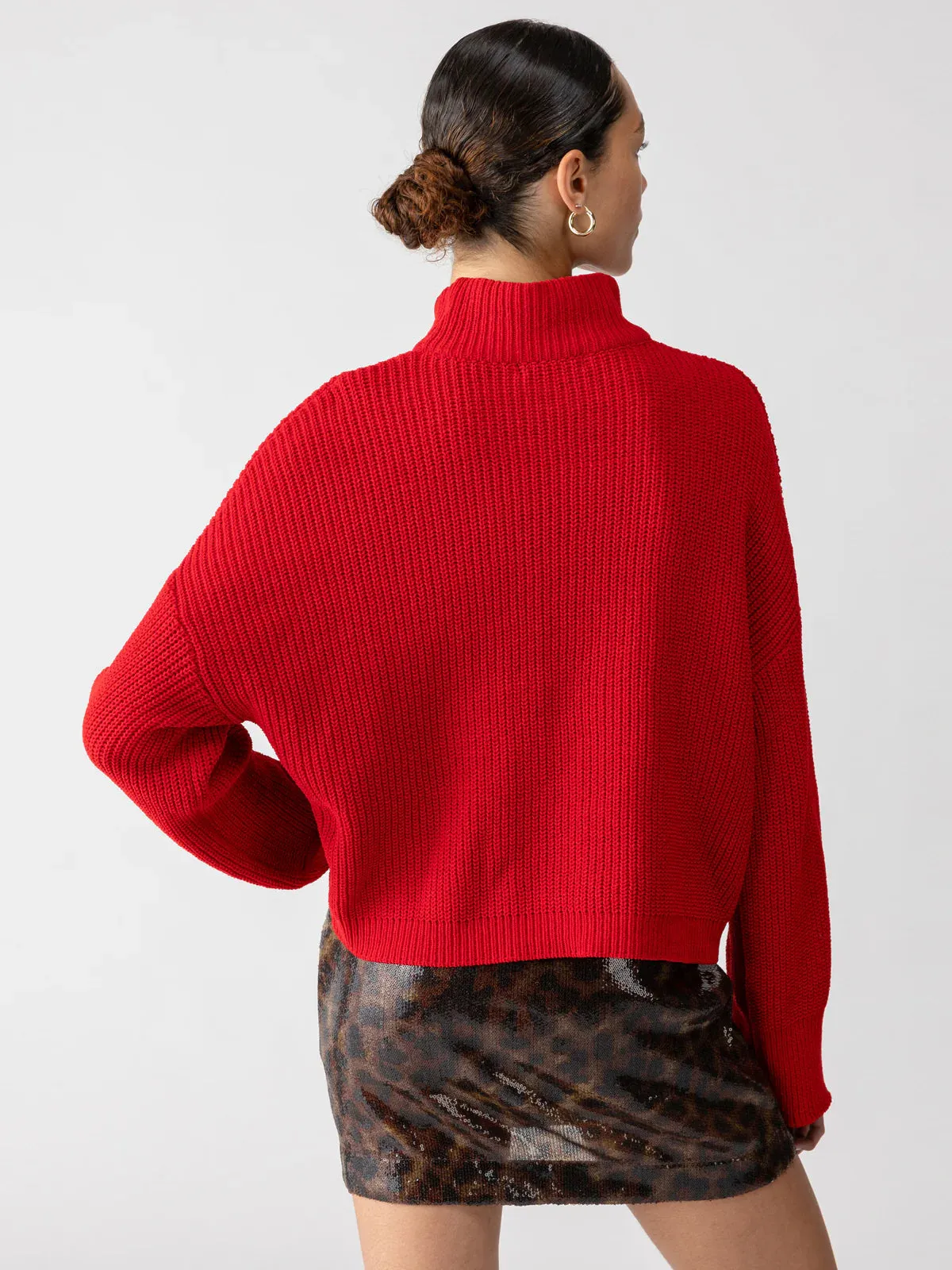 Stay Cozy Sweater | Mars Red sold by Belletique product image thumbnail 2
