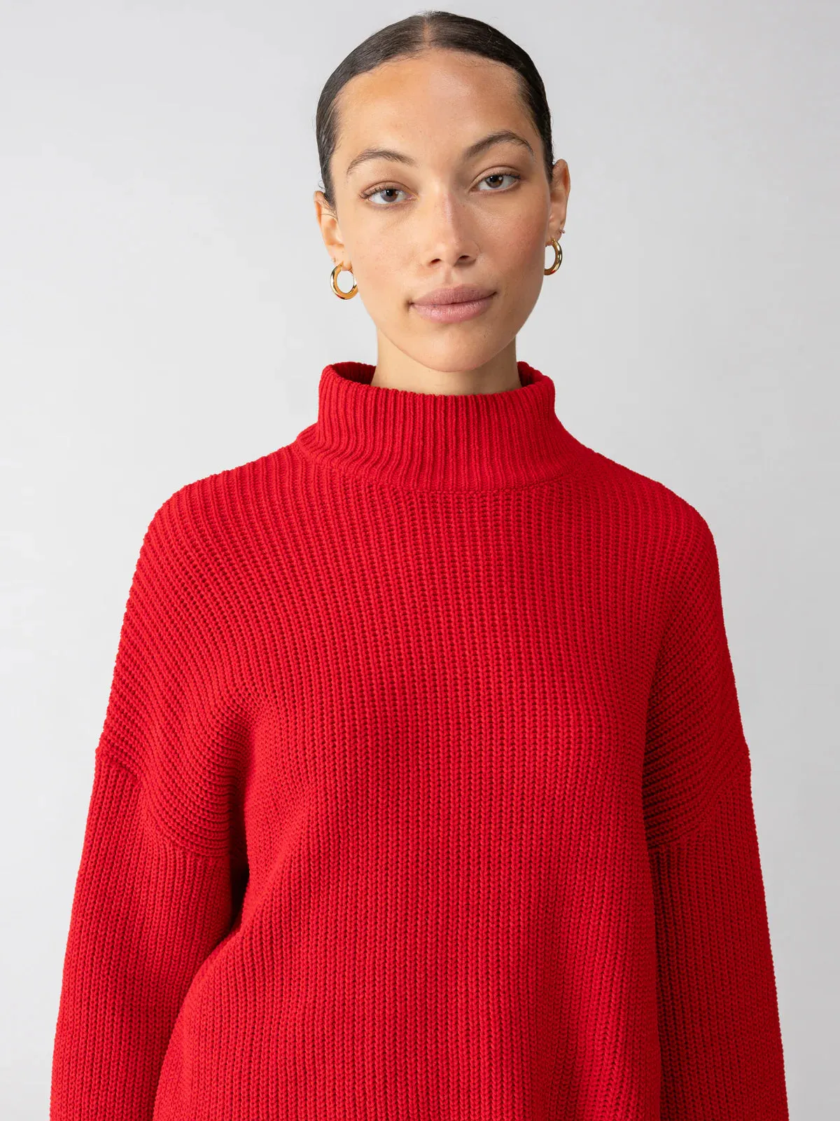 Stay Cozy Sweater | Mars Red sold by Belletique product image thumbnail 3