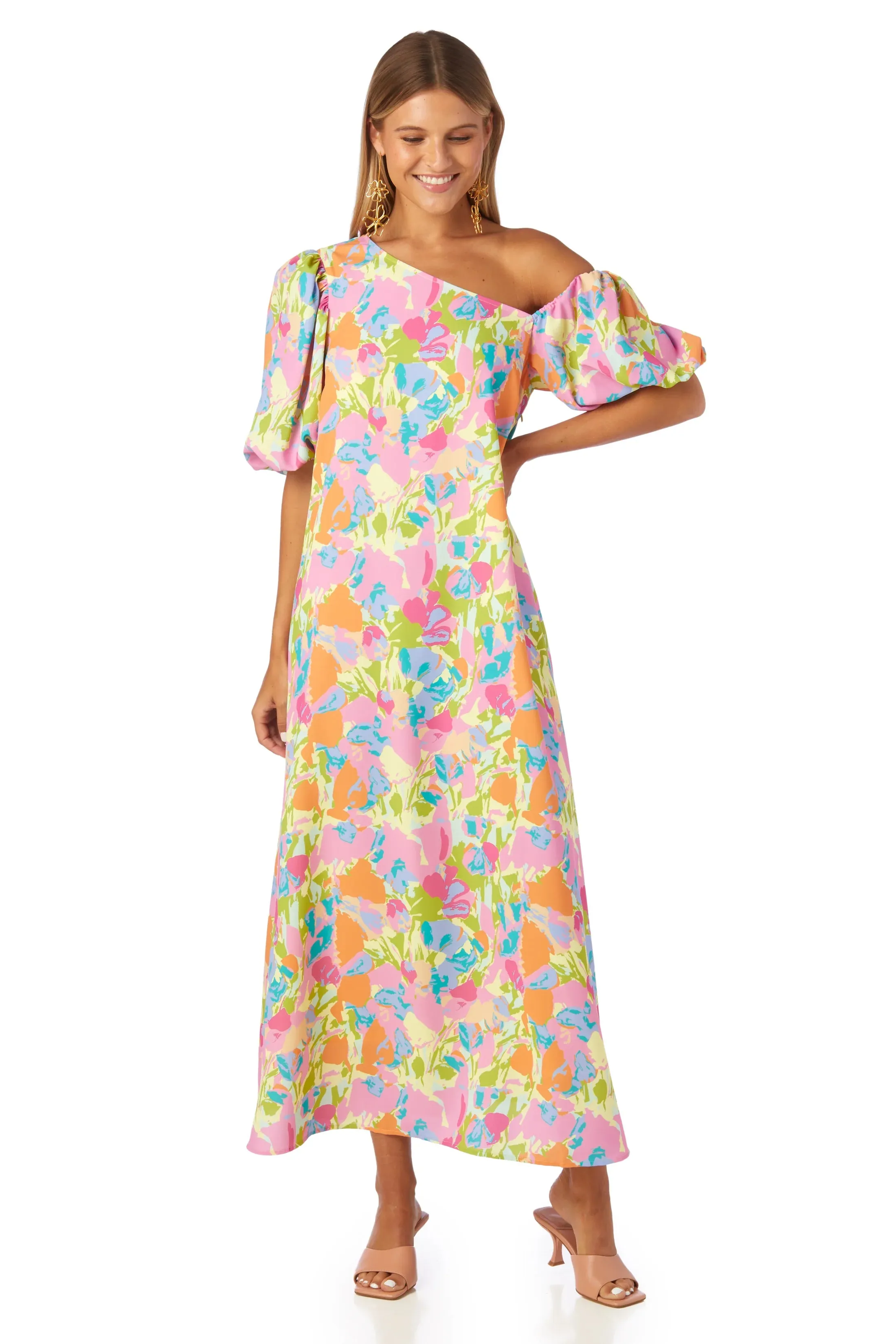 Lovett Dress | Floral Haze sold by Belletique product image thumbnail 2