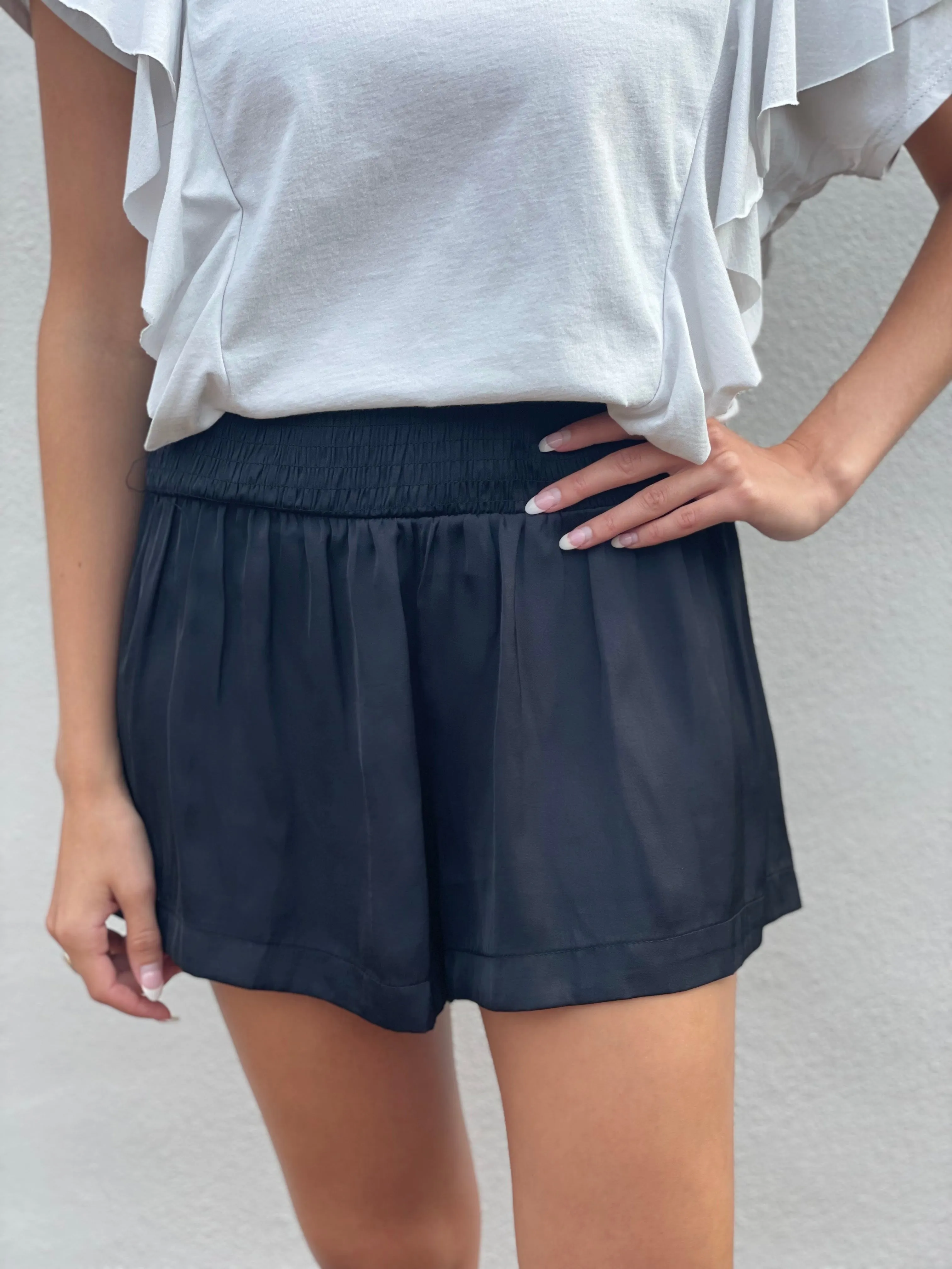 Cali Shorts | Black sold by Belletique