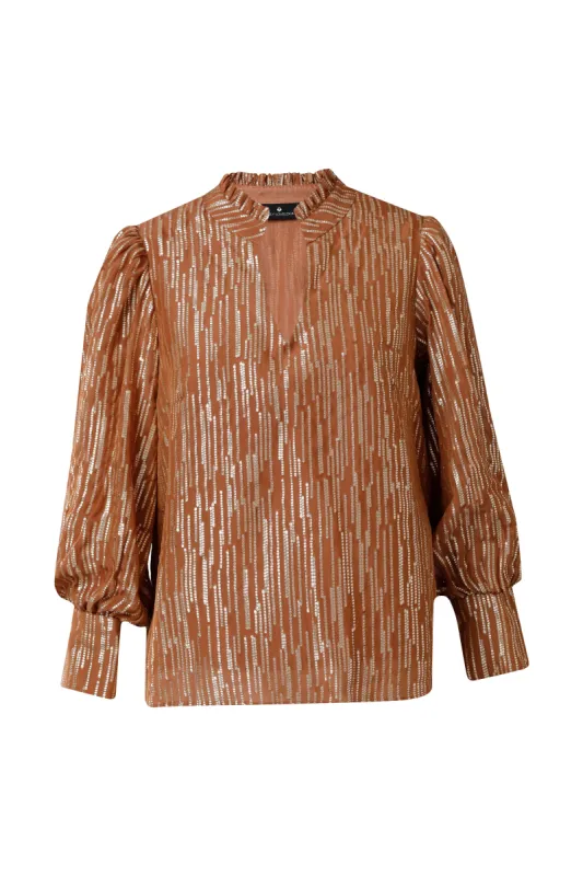 Hailey Blouse | Nutshell sold by Belletique