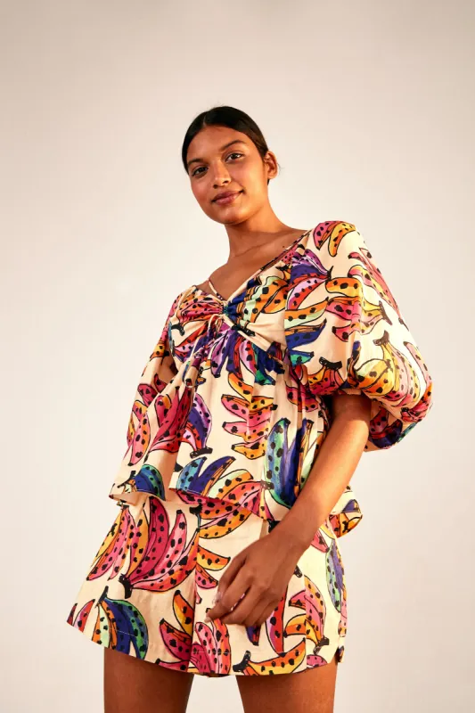 Banana Bunch Blouse sold by Belletique