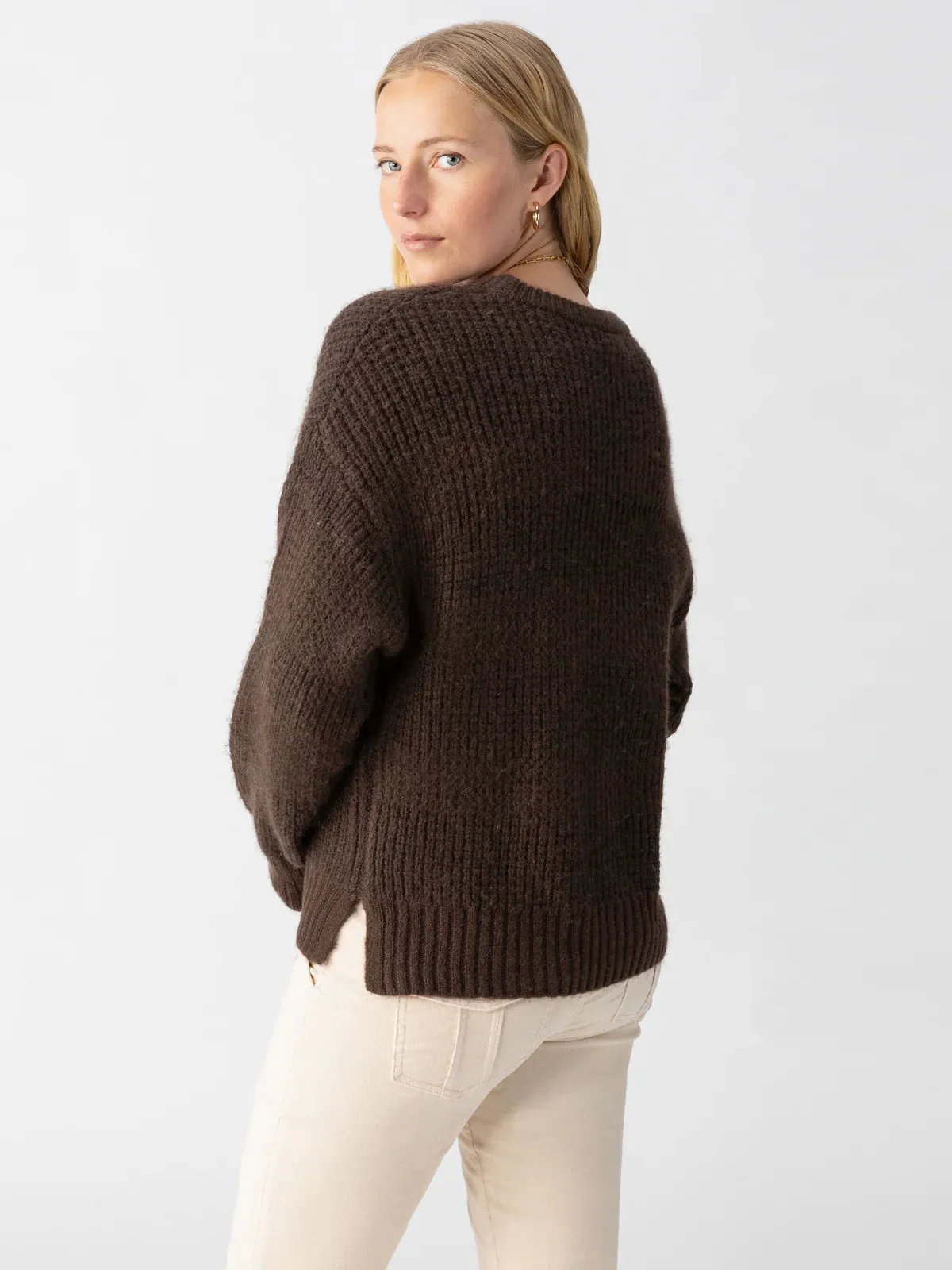 Snow Bunny Sweater | Coffee sold by Belletique product image thumbnail 3