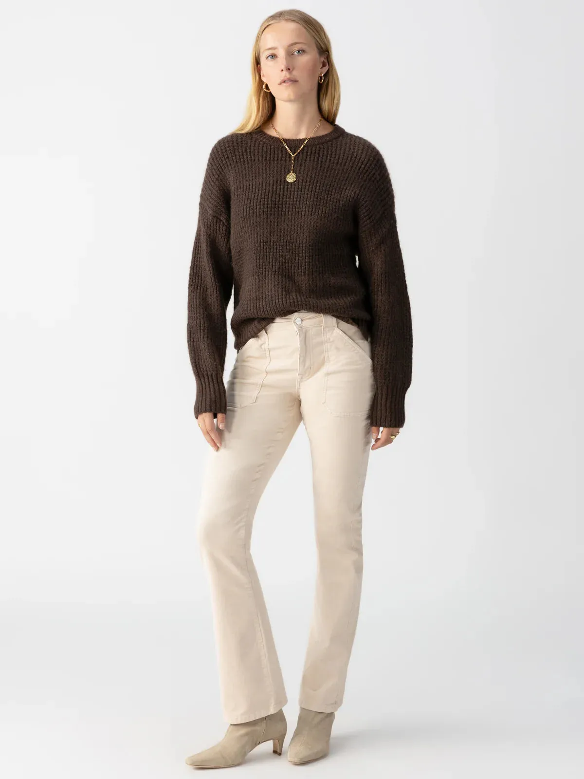 Snow Bunny Sweater | Coffee sold by Belletique product image thumbnail 2