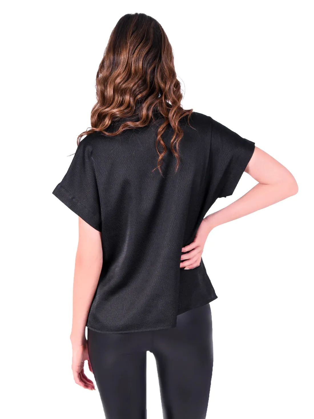 Poppy Pullover | Black Tuxedo sold by Belletique product image thumbnail 3